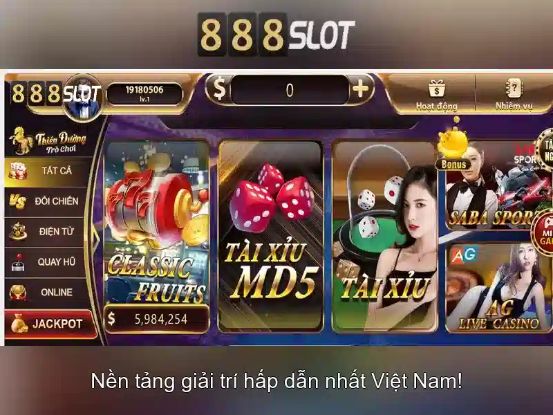 888 slot games - Trải Nghiệm Chơi Slot Đỉnh Cao